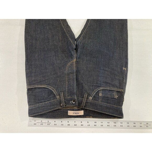 Noble Truman Selvedge Jeans Men’s 29x34 Blue Denim Button Fly Made in USA - Picture 11 of 14